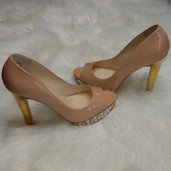 EUC Boutique 9 Nosey Platform Patent Leather Heels - Picture 5 of 8